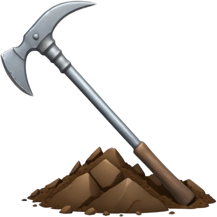Pickaxe emoji
