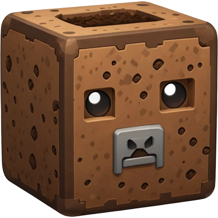minecraft dirt block emoji