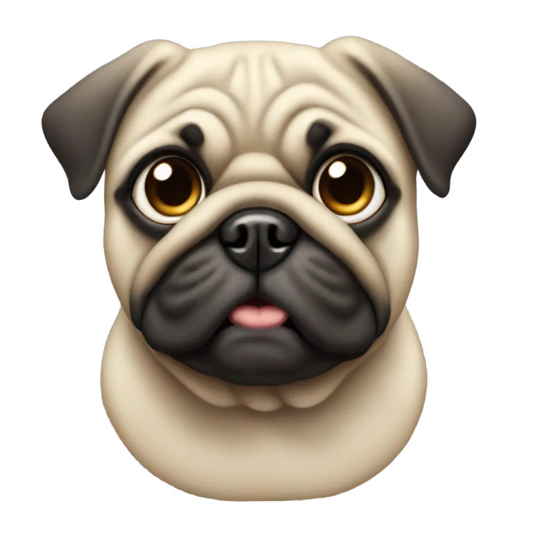 Pug emoji