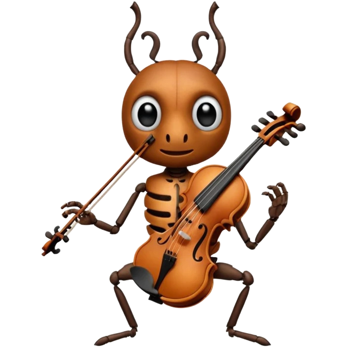 Musician Beetle emoji
