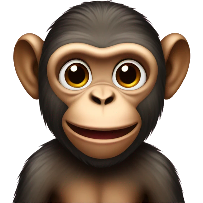 Monkey with lipstick emoji