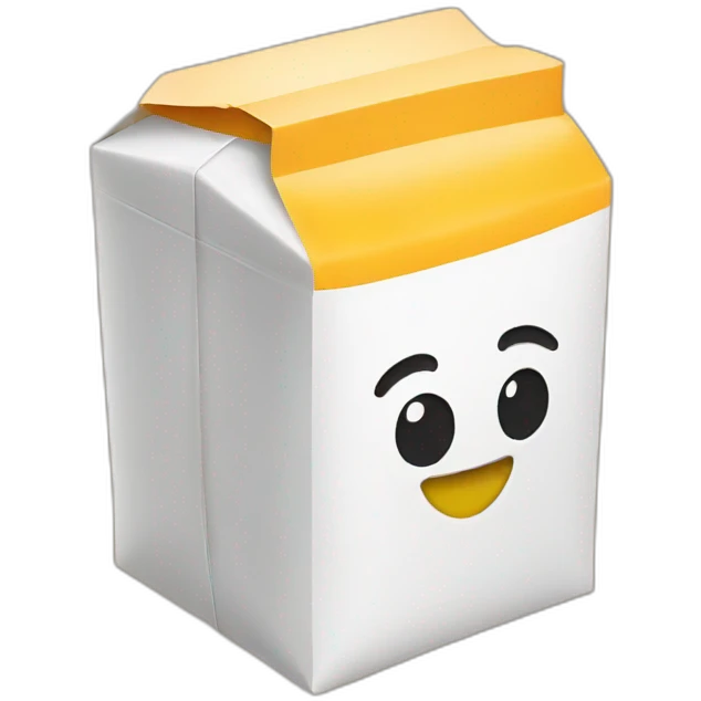 Juice box emoji