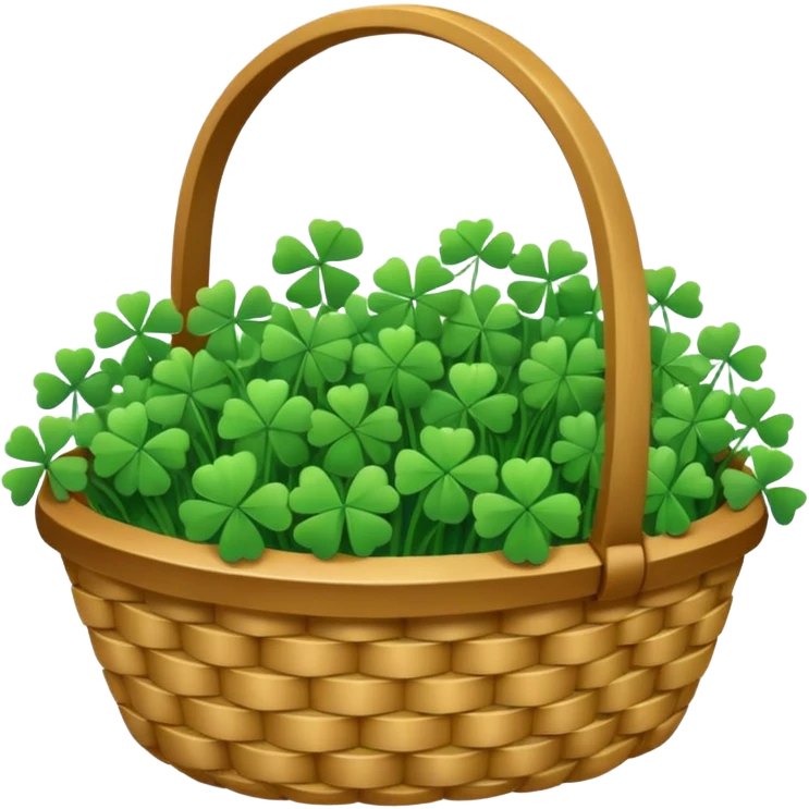 clover grain basket emoji