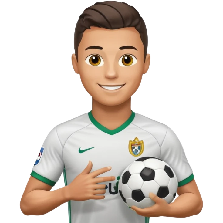 Cristiano Ronaldo football emojis emoji