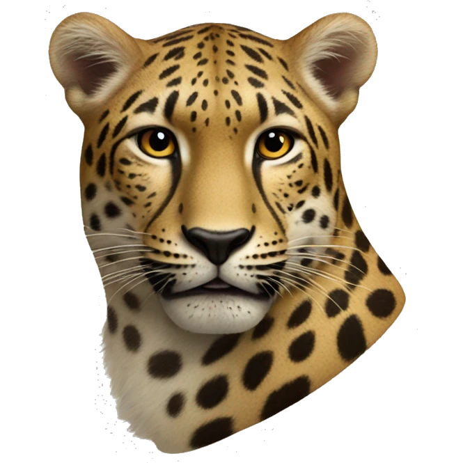 Corazón leopardo emoji