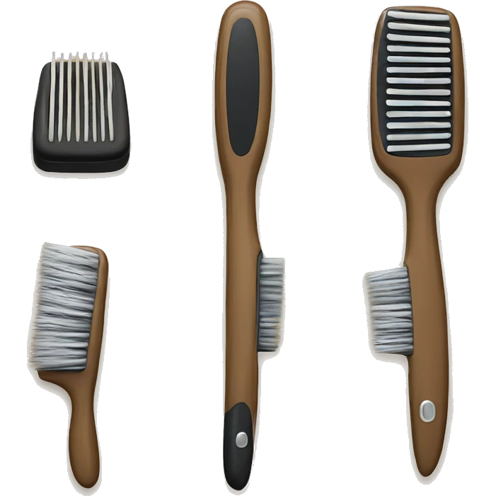 Brosse à cheveux emoji