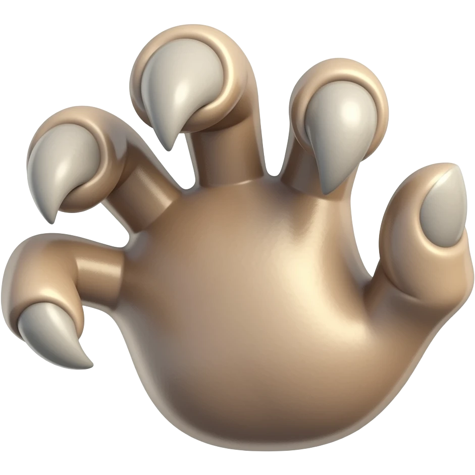Monster claw emoji