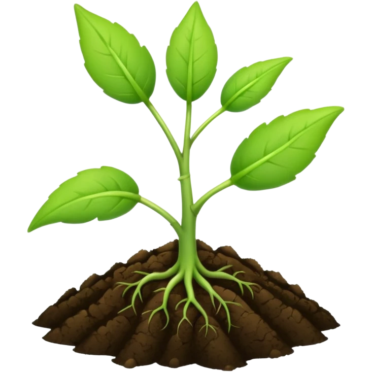 New shoots emoji