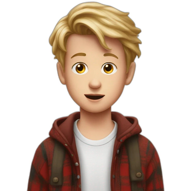 Home alone guy, McCauley caulkin when he was young emoji