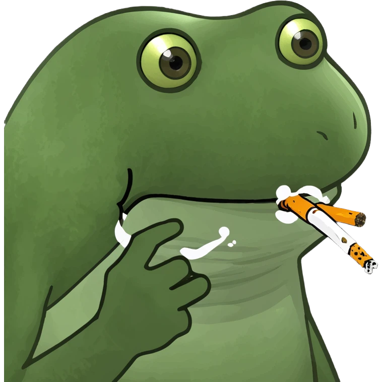 smoking weed emoji
