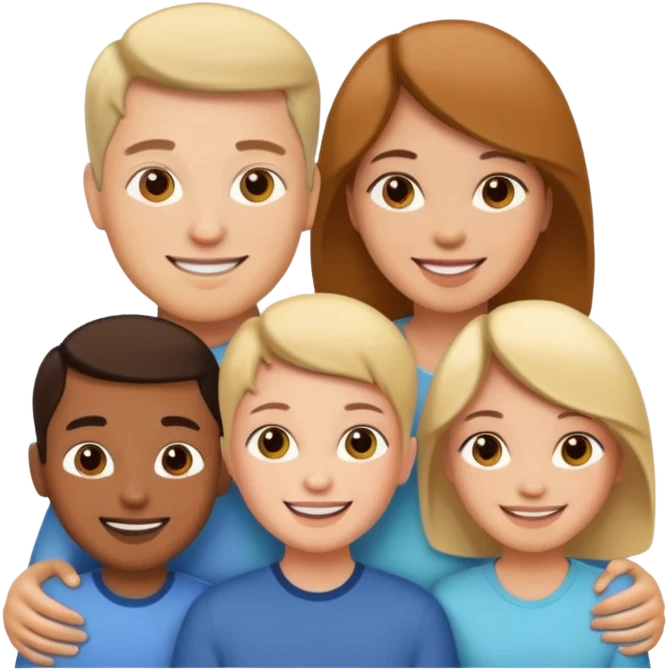 Family black emoji