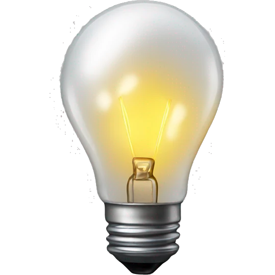 bulb emoji
