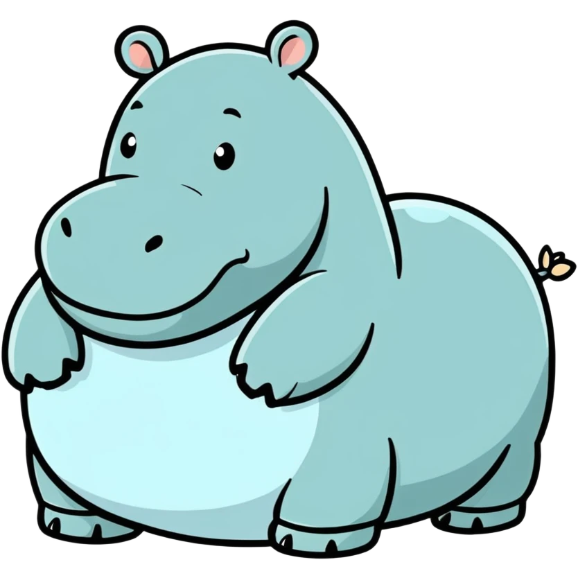 Hippo emoji