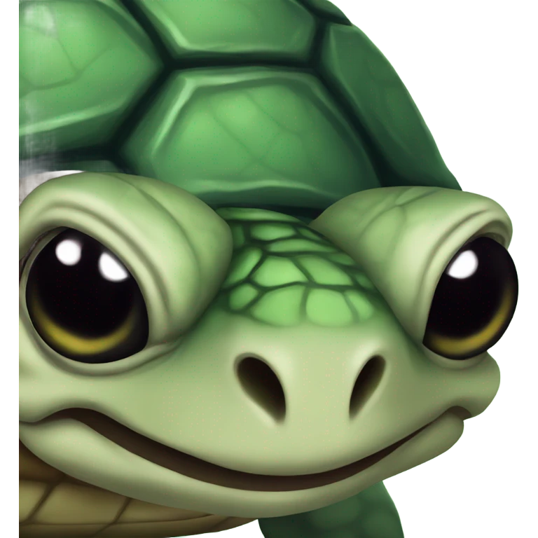 Evil turtle emoji