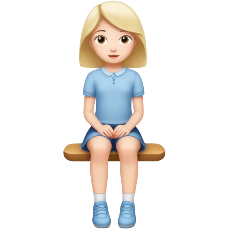 Between a girls leg emoji