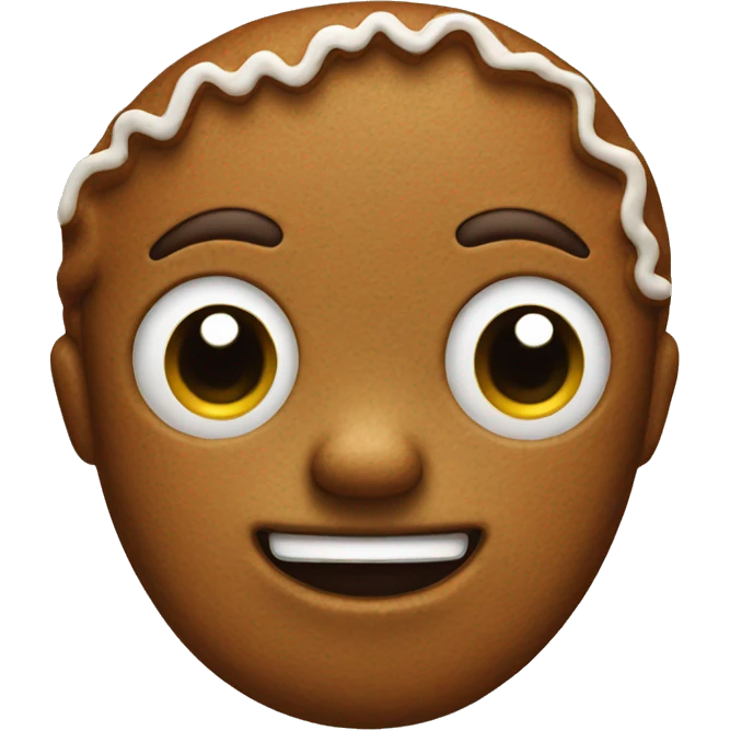 gingerbread  emoji