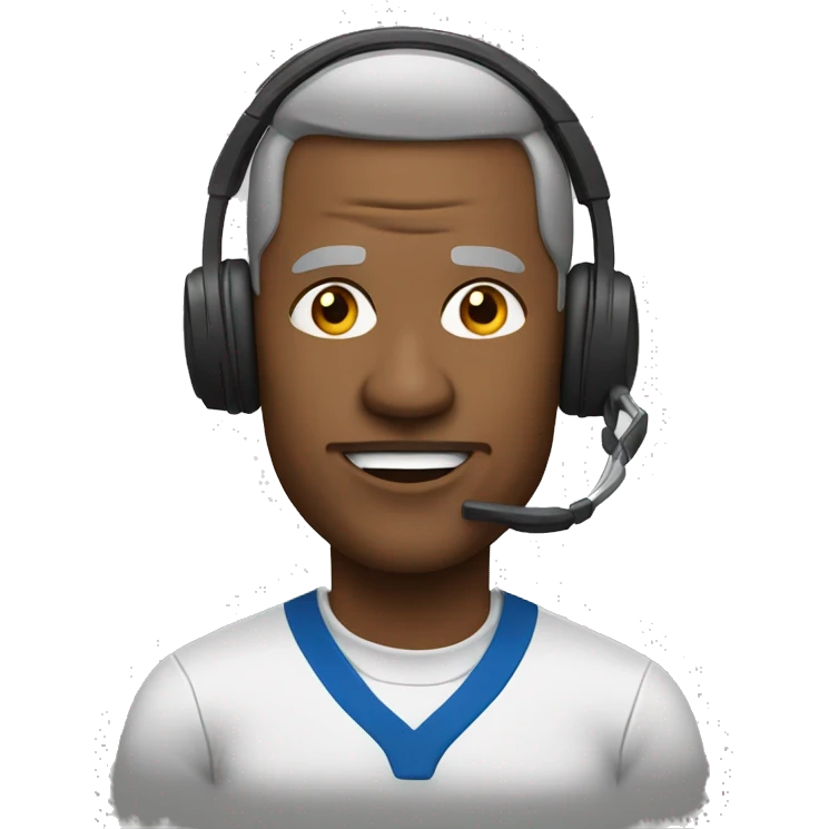 Football coach emoji