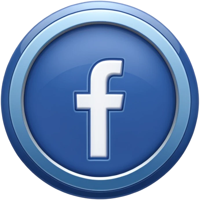 représente le célèbre badge de certification Facebook (blue check" ou "pastille bleue) emoji