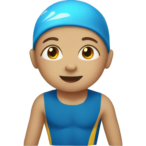 Swimming child emoji
