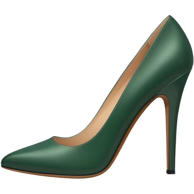 dark green pumps emoji