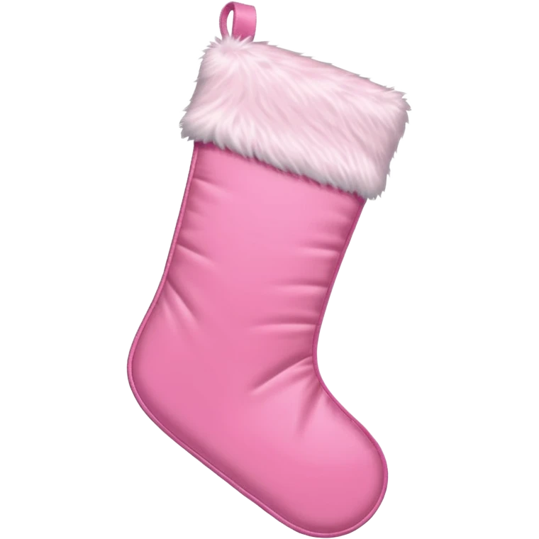 Pink Christmas emoji