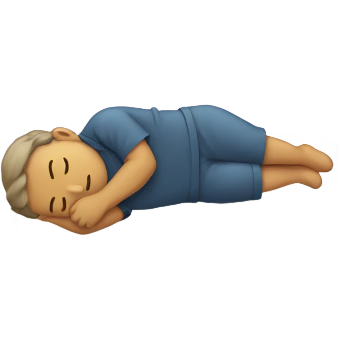 Sleeping emoji