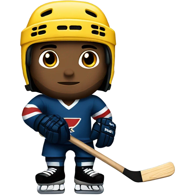 defender in hockey emoji