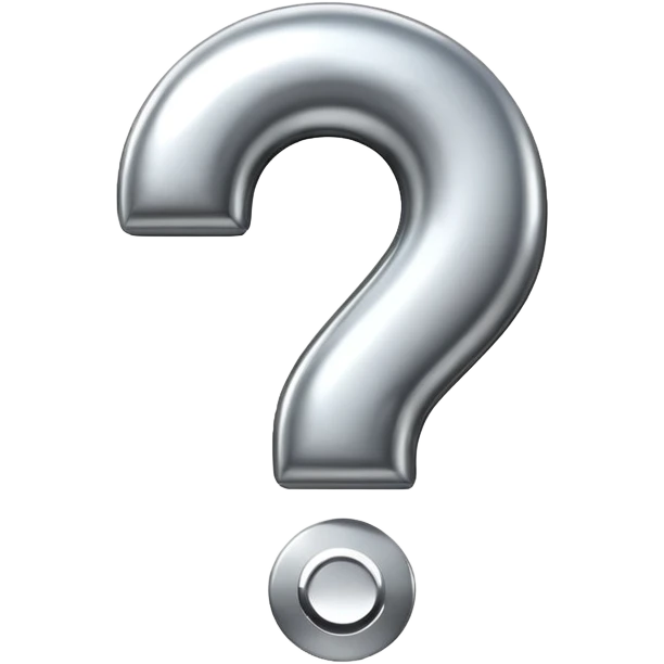 Question marker  emoji