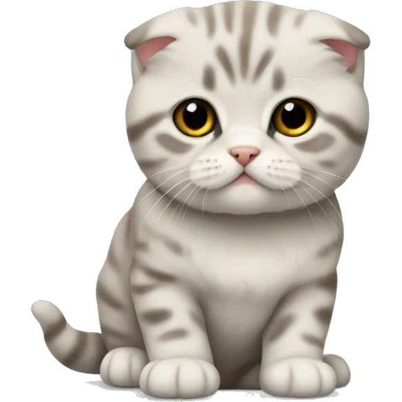 scottish fold kitten emoji