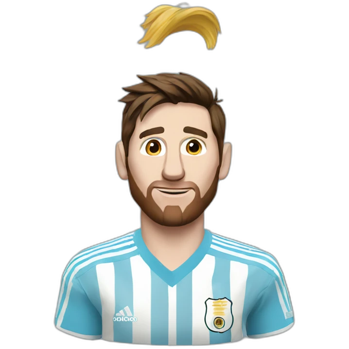 messi argentina shirt emoji