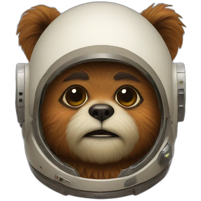 ewok astronaut emoji