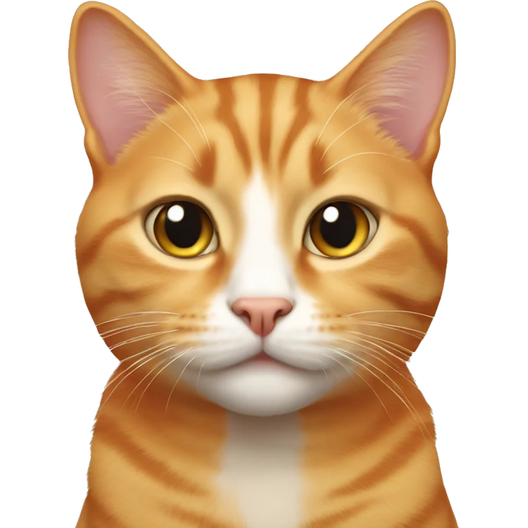 light orange tabby cat emoji