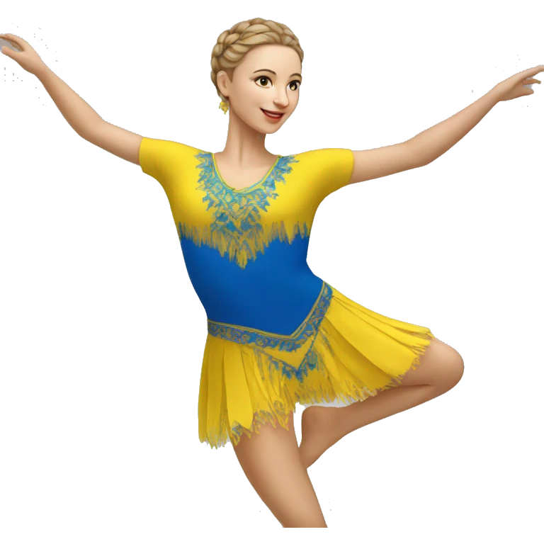 dancer from ukraine emoji