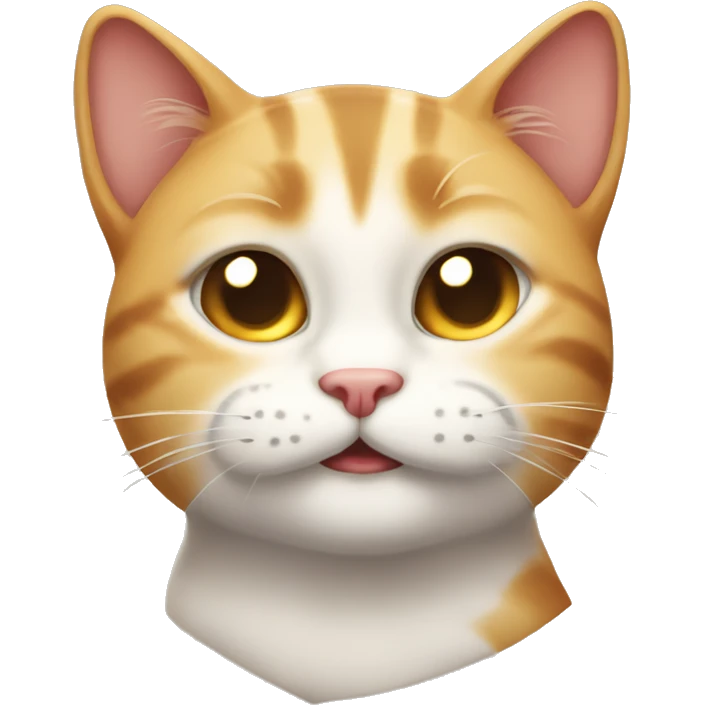 smirking cat emoji but they are especially smirky emoji