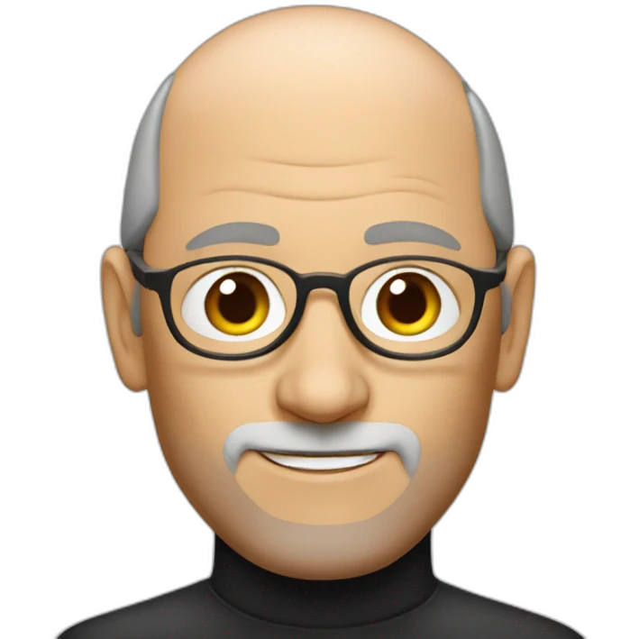 Memoji of Steve Jobs emoji