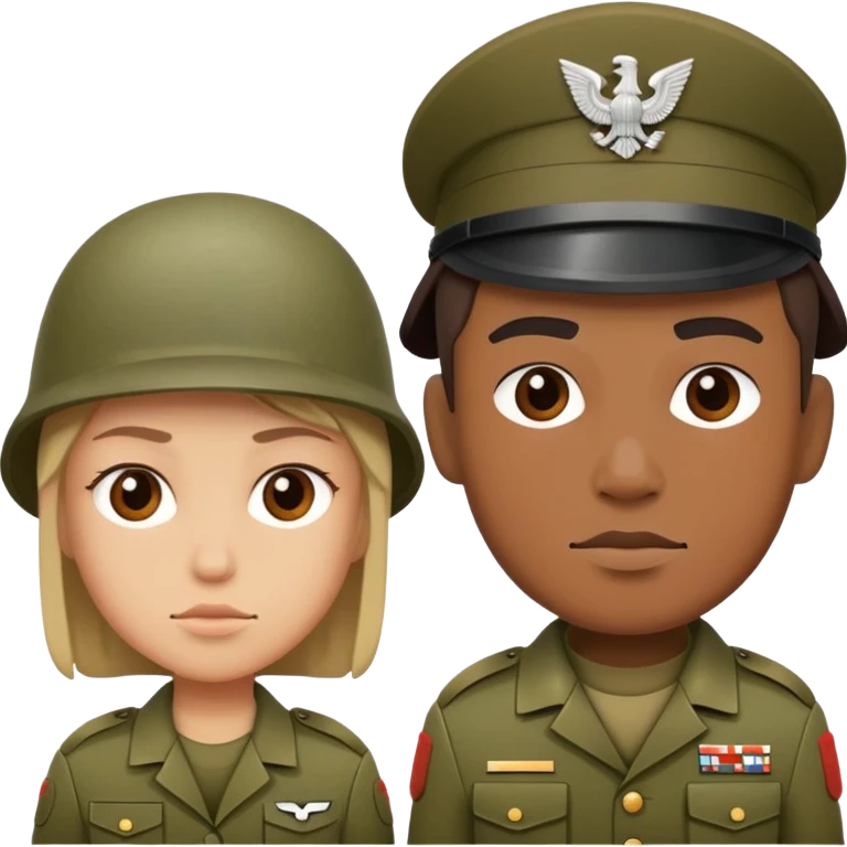soldiers in a war emoji