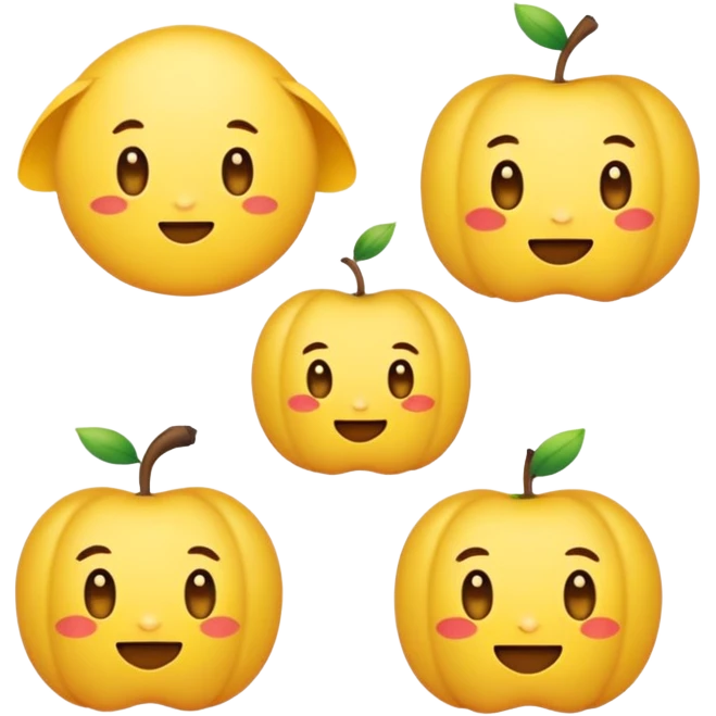 귀여운 원숭이 emoji