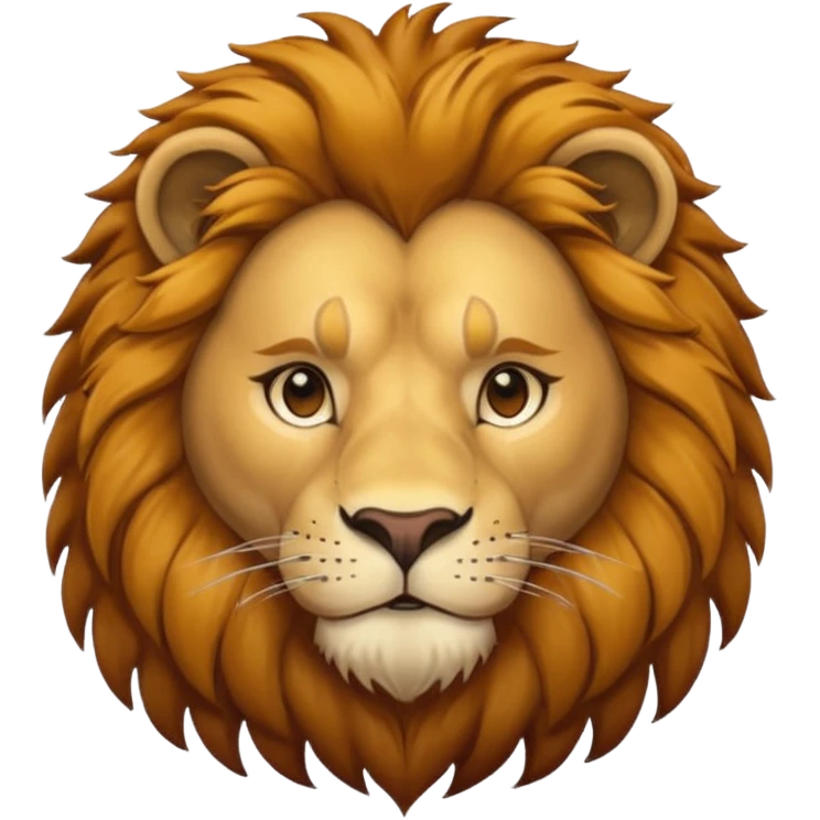 lion family, Father emoji