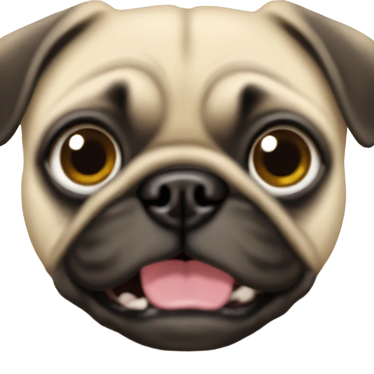 Pug emoji