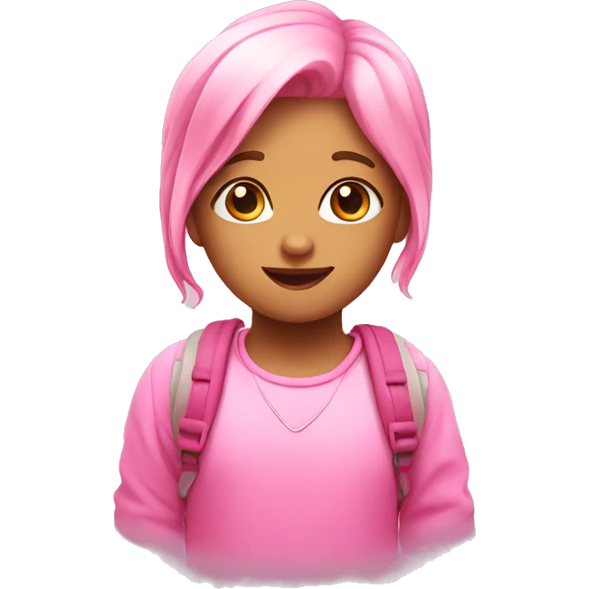 cute pink emoji