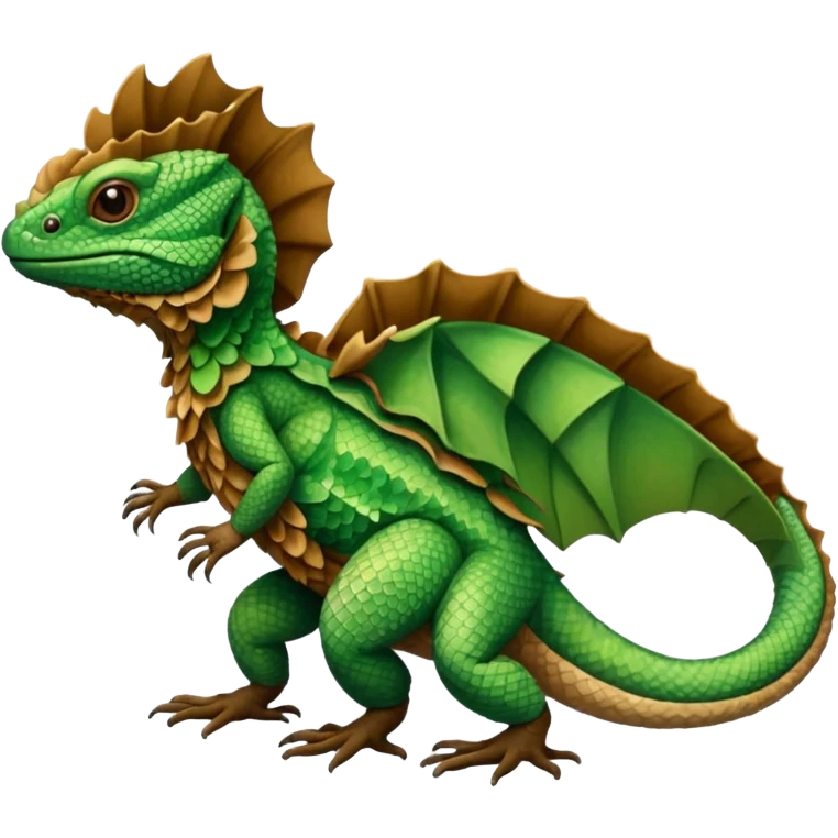 frilled lizard emoji