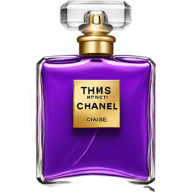 Chanel perfume emoji