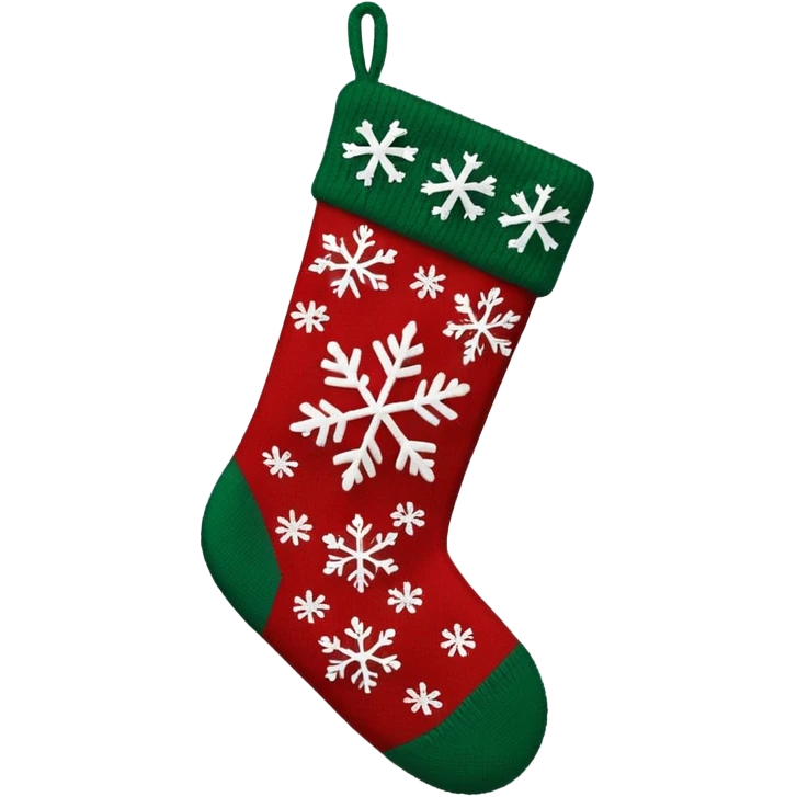 christmas sweater stocking emoji