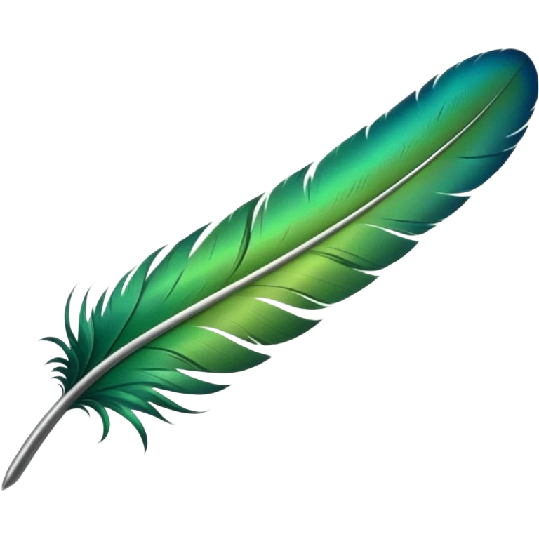 green bird feather

 emoji
