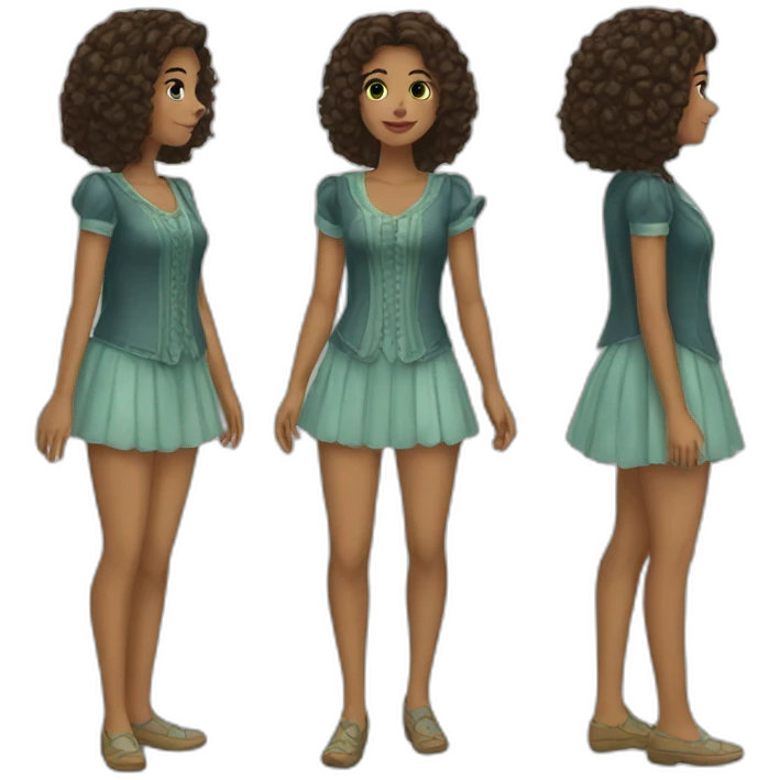 stepsister outfit emoji