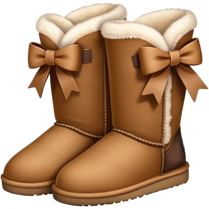 Bow Uggs￼ emoji