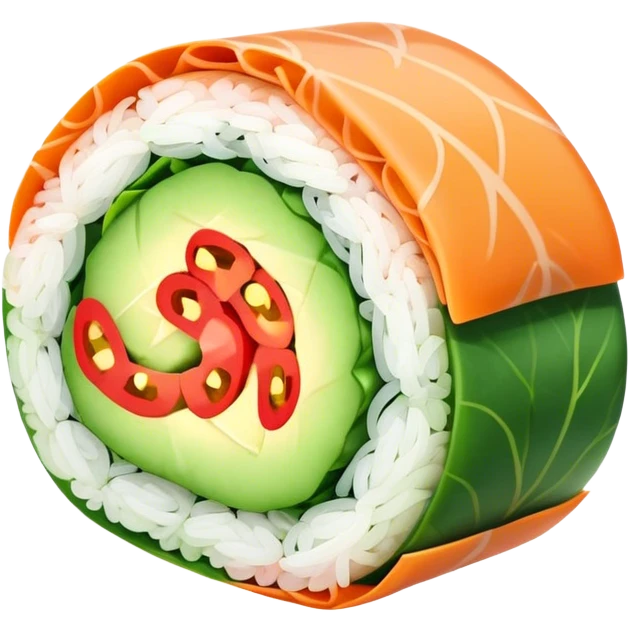fresh summer roll emoji