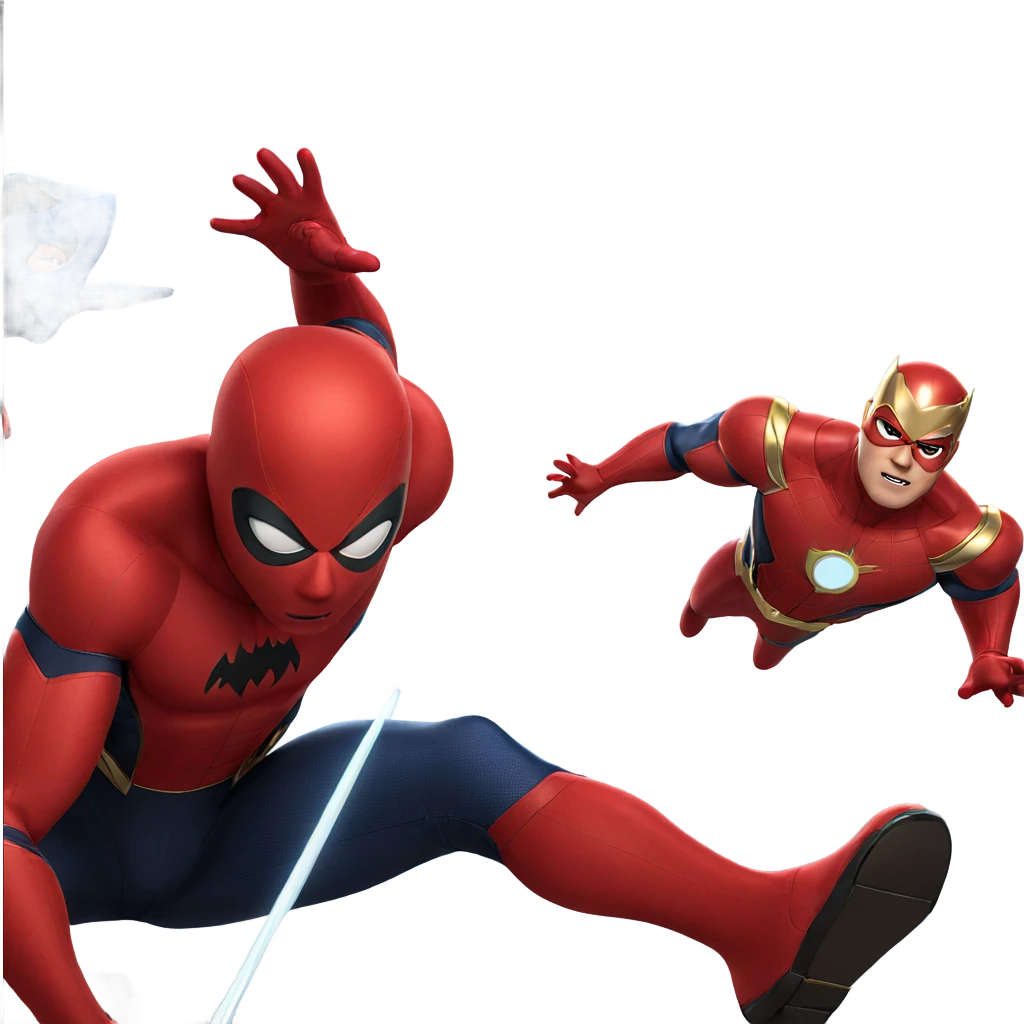 superhero boys in bodysuits emoji