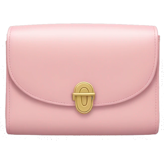 light pink channel purse flap emoji