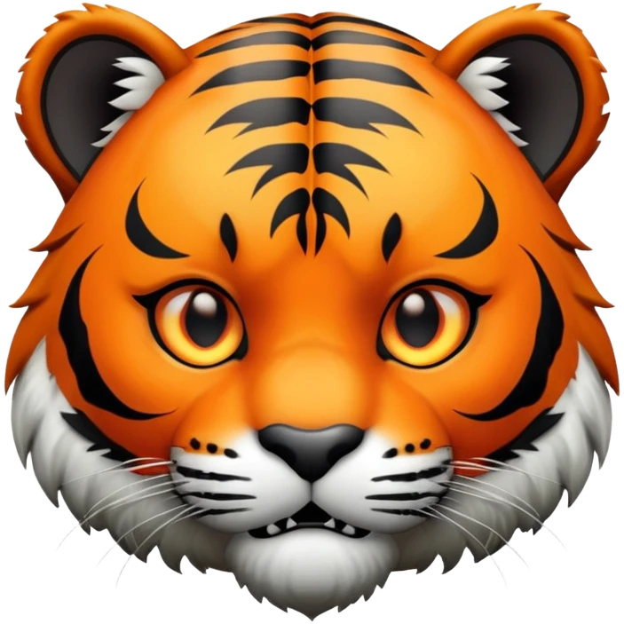 Halloween tiger emoji